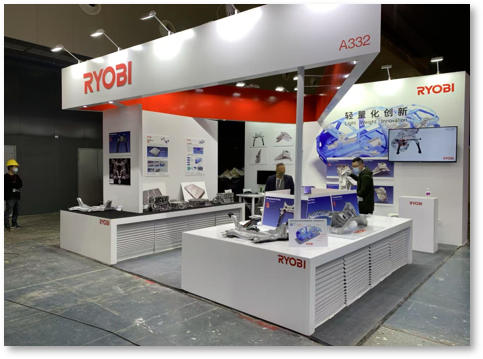 RYOBI 展示ブース